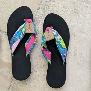 Eliza B flip flops